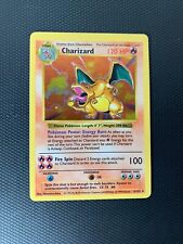 Shadowless Charizard 4/102 Base Set Holo Rare Pokemon Card NM picture