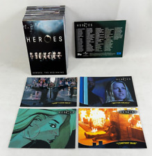 HEROES SEASON 1 (NBC TV SHOW) Topps 2008 Complete Card Set (90) Zachary Quinto picture