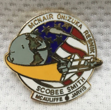 NASA Rockwell Int'l STS-51-L Challenger lapel pin picture