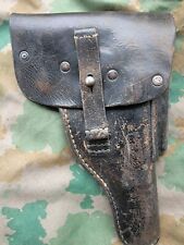Walther P38 P1 Leather Flap Holster West German Police Post War picture