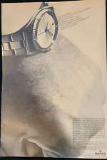 1965  Vintage Rolex Zephyr Print Ad picture