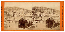 USA, San Francisco, General View with Russian Hill, ca.1865, Stereo Vinta Print picture