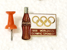 1988 Calgary Olympic Coca-Cola Souvenir Pin picture