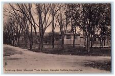 Hampton Virginia VA Postcard Armstrong Slater Memorial Trade School c1910's Tuck picture