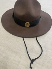 Jim Beam Rare Promotional Brown Felt Cowboy Stetson Hat With Honey B Decal  picture