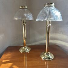 Partylite P0472 Retired Vintage Gaslight Candle Lamp, EUC *SET OF TWO* picture