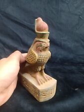 RARE ANCIENT EGYPTIAN ANTIQUES Egyptian Statue Gods Horus Of Falcon Egyptian BC picture