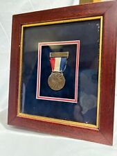 Single Framed US State Medal War Service Award picture