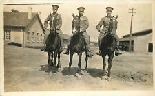 RPPC Postcard C-1910 Cavalry Soldiers Military horses 23-3525 picture