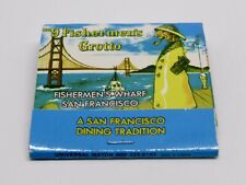 No 9 Fishermen’s Grotto San Francisco CA Fisherman's Wharf FULL Matchbook picture