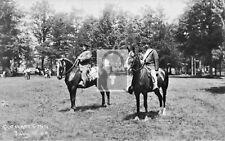 Men On Horseback Durham Connecticut CT Reprint Postcard picture