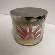 Slatkin & Co Bath and Body Works Twisted Peppermint Candle picture