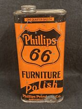 Phillips 66 Furniture Polish 1 Quarter Gallon Can picture