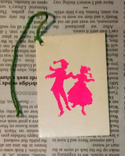 Vintage - Lexington School of the Deaf - Hand Screened Christmas Gift Tag picture