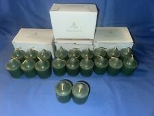 PartyLite FROSTED PINES Votive Candles New NIB Lot of 20 candles picture