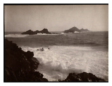 France, Corsica, Sanguinaires Islands, 1912 Vintage Silver Print Silver Print  picture