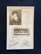 1899 SUCHARD CHOCOLAT LEONARDO DA VINCI ROOKIE CARD POP 0 (MONA LISA STOLLWERCK) picture