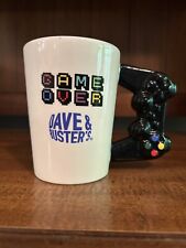 Vintage Dave And Busters Coffee Mug PS2 Handle picture