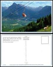 CANADA Postcard -Banff Chairlift, Mt Rundle & Town Of Banff From Mt. Norquay BZ4 picture