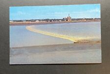 New Brunswick Canada Postcard The Tidal Bore Moncton Giant Wave picture