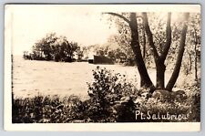 Chaumont New York Point Salubrious Jefferson County NY Lake View Photo Postcard picture