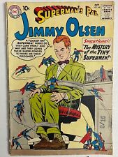 JIMMY OLSEN #48 : The Mystery of the Tiny Supermen 1960 DC COMICS picture