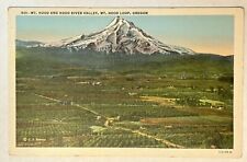 Mount Hood River Valley. Oregon. Vintage Postcard. Portland. picture
