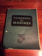 Vintage GUIDEBOOK FOR MARINES 2nd Revised Edition Ninth Printing February 1,1951 picture