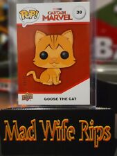 Funko Upper Deck Marvel Red Glitter #38 Goose The Cat Number 04/10 *VERY RARE* picture