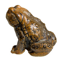 Antique Vintage Japan Japanese Ceramic Porcelain Toad Frog Figure Figurine picture