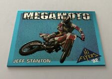 Vintage 1992 Jeff Stanton Megamoto Hi Flyer Card Motocross Supercross Honda picture