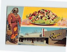 Postcard Louis Pappas' Famous Riverside Restaurant Tarpon Springs Florida USA picture