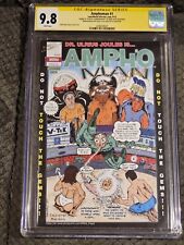 RARE 9.8 CGC SIGNATURE SERIES AMPHOMAN #1 SIGNED COMIC BOOK BY ARTIST MIKE KAYE picture