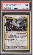 Pokemon Rayquaza Gold Star 107/107 Ex Deoxys Holo ENG PSA 7 - No Charizard  picture