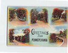 Postcard Greetings from Pennsylvania USA picture