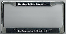 DEALER OFFICE in Los Angeles, Ca. dealer license plate frame picture