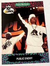 1991 ProSet Super Stars MusiCards Yo MTV Raps #61 Public Enemy Def Jam picture
