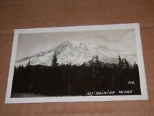 MT. RAINIER WASHINGTON - 1940'S-1950's REAL-PHOTO POSTCARD picture