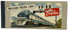 Rare Vintage Missouri Pacific Lines SAMPLE Train Ticket Book Eagles Unissued picture