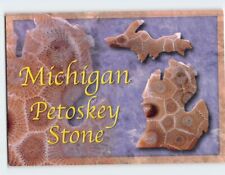 Postcard Michigan Petoskey Stone Michigan USA picture