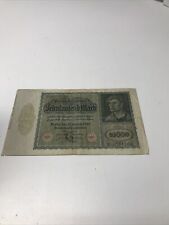 1922 German 10,000 10 Thousand Marks Reichsbanknote 19 Januar 1922 KG  picture