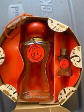 ~ SI ~ SCHIAPARELLI VINTAGE FRENCH COLOGNE + PERFUME BOTTLES, IN BOX picture
