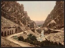 Photo:The ravine, III, El Cantara, Algeria,c1899 picture