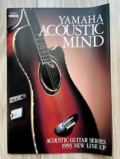 Rare 1993 YAMAHA Acoustic Guitar Full Lineup Catalog 24page Vintage Japan picture