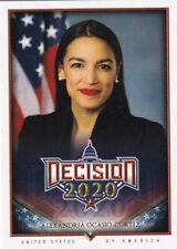 2020 Leaf Decision Card #378 Alexandria Ocasio-Cortez 