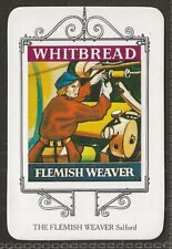 WHITBREAD-INN SIGNS WEST PENNINE 1973-#19- THE FLEMISH WEAVER - SALFORD picture