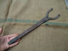 VERY RARE FLAGGING IRON ANTIQUE BARREL MAKING TOOL COOPER'S COOPER  VINTAGE picture