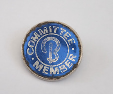 Committee Member Butlins Rare Vintage Enamel Pin Badge picture