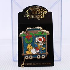B1 Disney Auctions LE 100 Pin Holidays Christmas Donald Duck Glitter picture