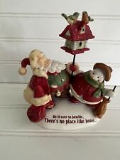 Kurt S Adler Vintage “There’s No Place Like Home”Christmas Ornament Figurine 6” picture